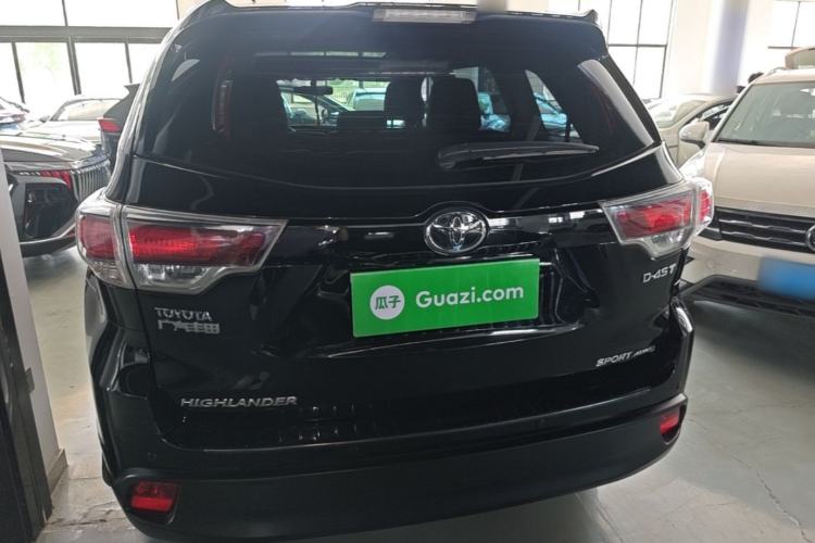 Used Toyota Highlander 2015 2.0T Four-Wheel Drive Luxury Edition 7-Seater Rear