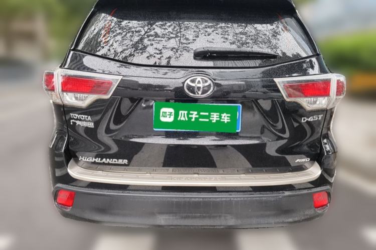 Used Toyota Highlander 2015 2.0T Four-Wheel Drive Elite Edition 7-Seater Rear