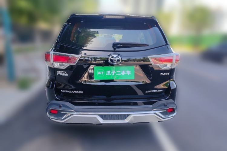 Used Toyota Highlander 2015 2.0T Four-Wheel Drive Ultimate Edition 7-Seater Rear