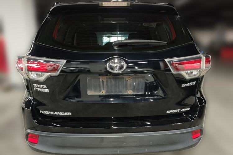 Used Toyota Highlander 2015 2.0T Four-Wheel Drive Luxury Edition 7-Seater Rear