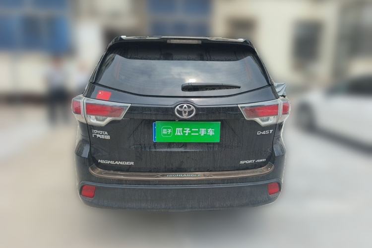 Used Toyota Highlander 2015 2.0T Four-Wheel Drive Luxury Edition 7-Seater Rear