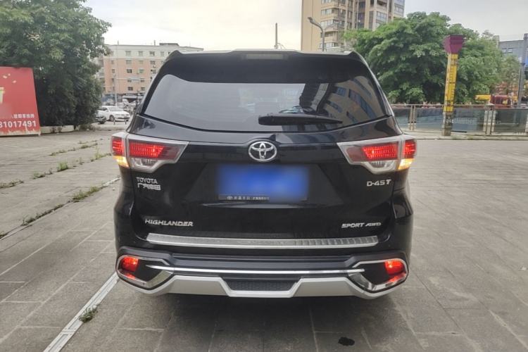 Used Toyota Highlander 2015 2.0T Four-Wheel Drive Luxury Edition 7-Seater Rear