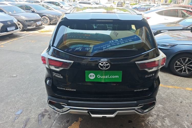 Used Toyota Highlander 2015 2.0T Four-Wheel Drive Luxury Edition 7-Seater Rear