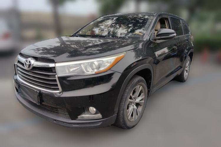 Used Toyota Highlander 2015 2.0T Four-Wheel Drive Elite Edition 7-Seater Guazi used car, China used car export, Used car for sale, Used cars, Cheapest cars for sale
