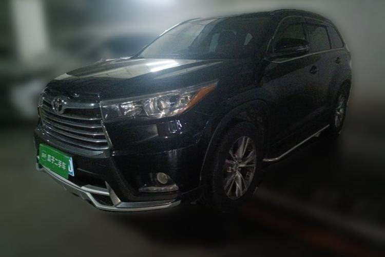 Used Toyota Highlander 2015 2.0T Four-Wheel Drive Elite Edition 7-Seater Guazi used car, China used car export, Used car for sale, Used cars, Cheapest cars for sale