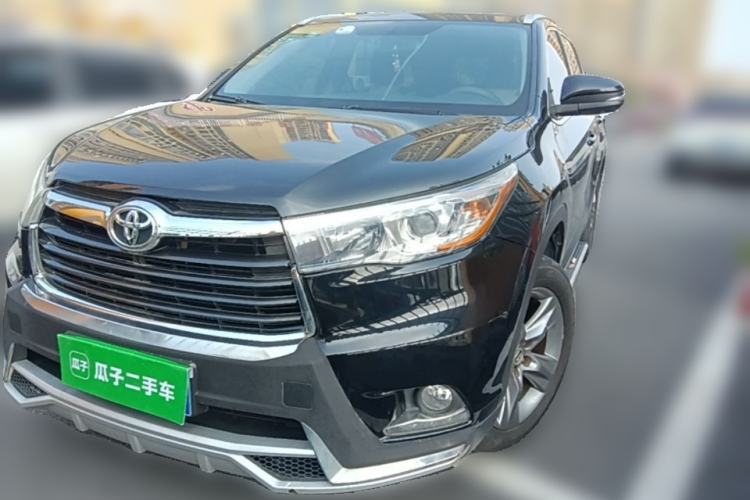 Ojetý Toyota Highlander 2015 2.0T Four-Wheel Drive Luxury Edition 7-Seater Guazi used car, China used car export, Used car for sale, Used cars, Cheapest cars for sale