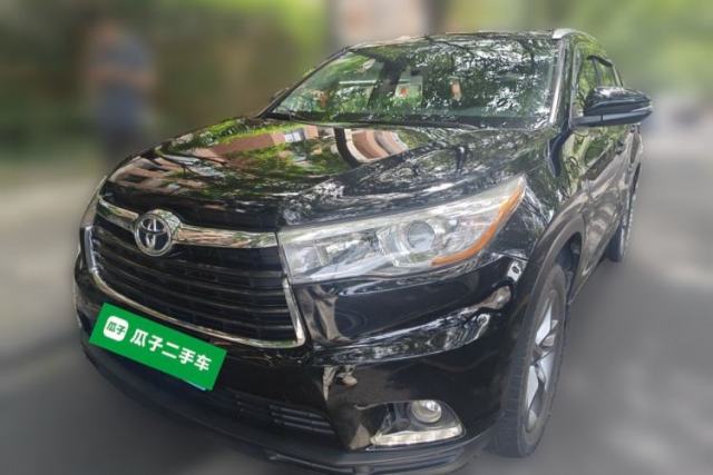 Used Toyota Highlander 2015 2.0T Four-Wheel Drive Luxury Edition 7-Seater