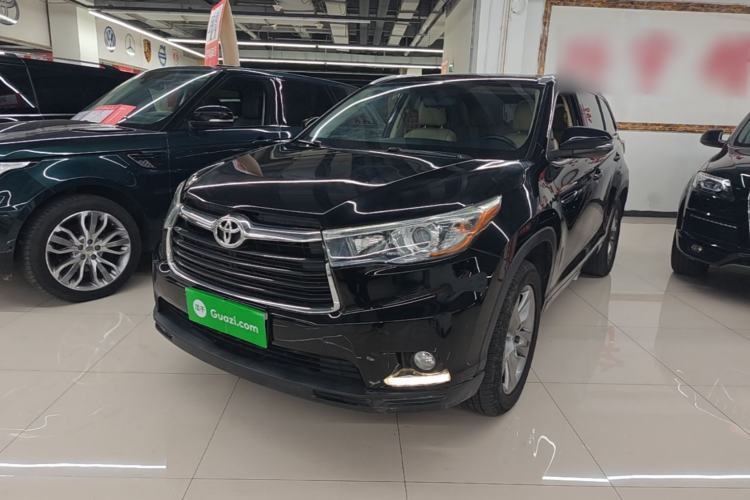 Used Toyota Highlander 2015 2.0T Four-Wheel Drive Luxury Edition 7-Seater Guazi used car, China used car export, Used car for sale, Used cars, Cheapest cars for sale