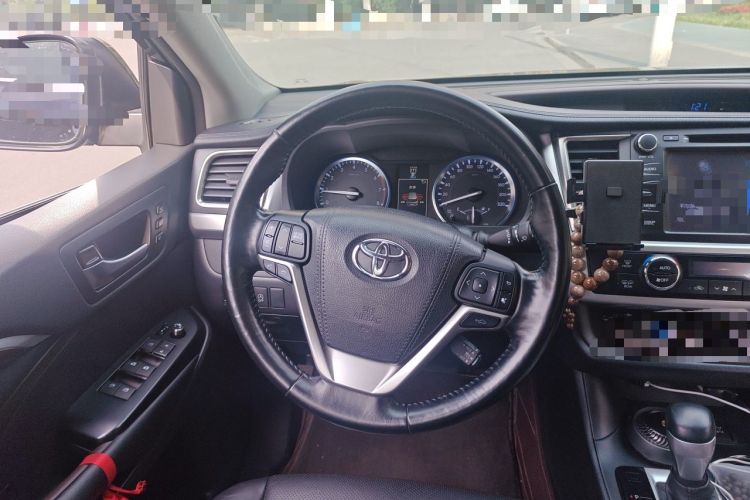 Used Toyota Highlander 2015 2.0T Four-Wheel Drive Ultimate Edition 7-Seater Steering Wheel