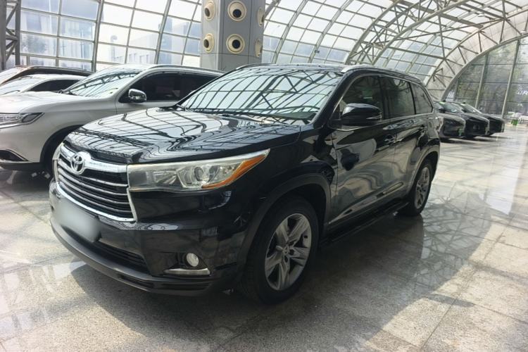 Used Toyota Highlander 2015 2.0T Four-Wheel Drive Luxury Edition 7-Seater Guazi used car, China used car export, Used car for sale, Used cars, Cheapest cars for sale