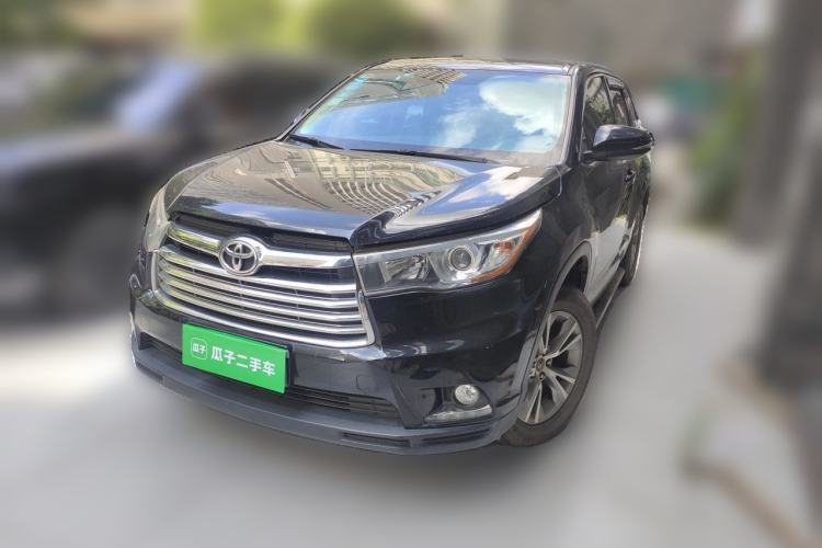 Used Toyota Highlander 2015 2.0T Four-Wheel Drive Elite Edition 7-Seater Guazi used car, China used car export, Used car for sale, Used cars, Cheapest cars for sale