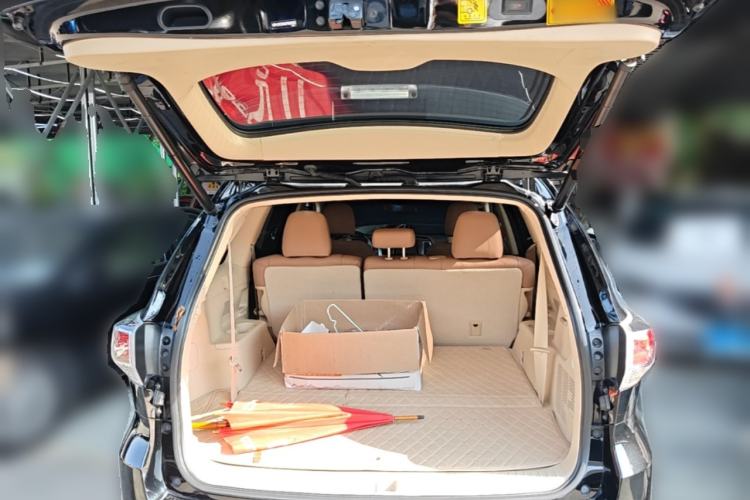 Used Toyota Highlander 2015 3.5L 4x4 Elite Edition 7-Seater Trunk