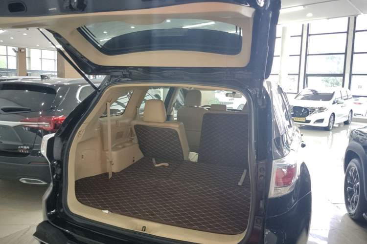 Used Toyota Highlander 2015 2.0T Four-Wheel Drive Elite Edition 7-Seater Trunk