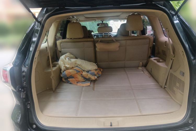 Used Toyota Highlander 2015 2.0T Four-Wheel Drive Luxury Navigation Version with 7 Seats Trunk