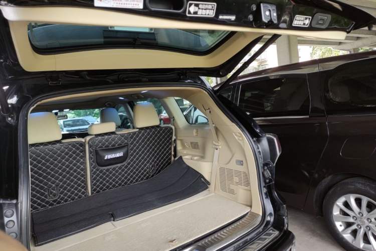 Used Toyota Highlander 2015 2.0T Four-Wheel Drive Luxury Edition 7-Seater Trunk