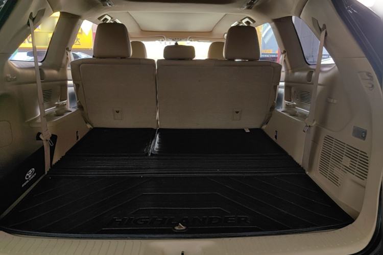 Used Toyota Highlander 2015 2.0T Four-Wheel Drive Luxury Edition 7-Seater Trunk