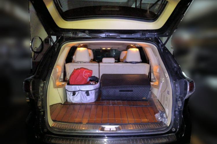 Used Toyota Highlander 2015 3.5L 4x4 Luxury Edition 7-seater Trunk