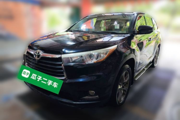 Used Toyota Highlander 2015 2.0T Four-Wheel Drive Luxury Edition 7-Seater Guazi used car, China used car export, Used car for sale, Used  cars, Cheapest cars for sale