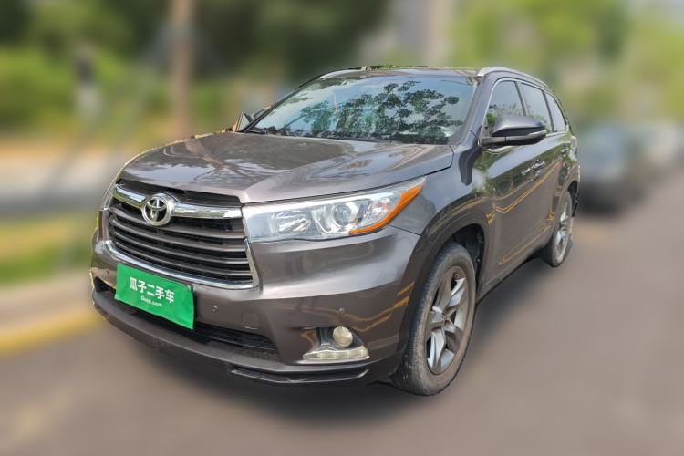 Used Toyota Highlander 2015 2.0T Four-Wheel Drive Luxury Edition 7-Seater Guazi used car, China used car export, Used car for sale, Used  cars, Cheapest cars for sale