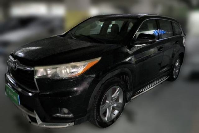 Used Toyota Highlander 2015 2.0T Four-Wheel Drive Luxury Navigation Version with 7 Seats