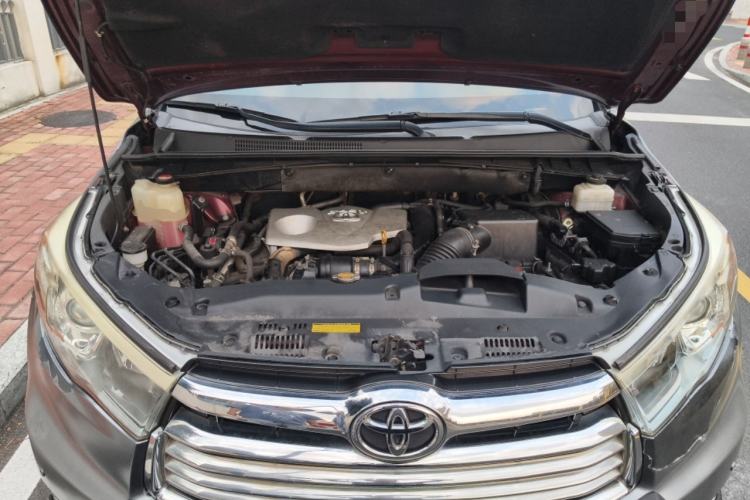 Used Toyota Highlander 2015 2.0T Four-Wheel Drive Luxury Edition 7-Seater Engine Bay