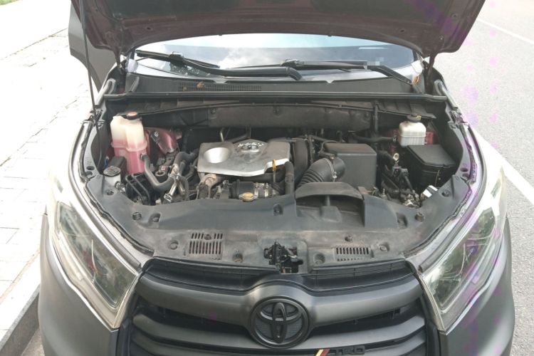 Used Toyota Highlander 2015 2.0T Four-Wheel Drive Luxury Edition 7-Seater Engine Bay