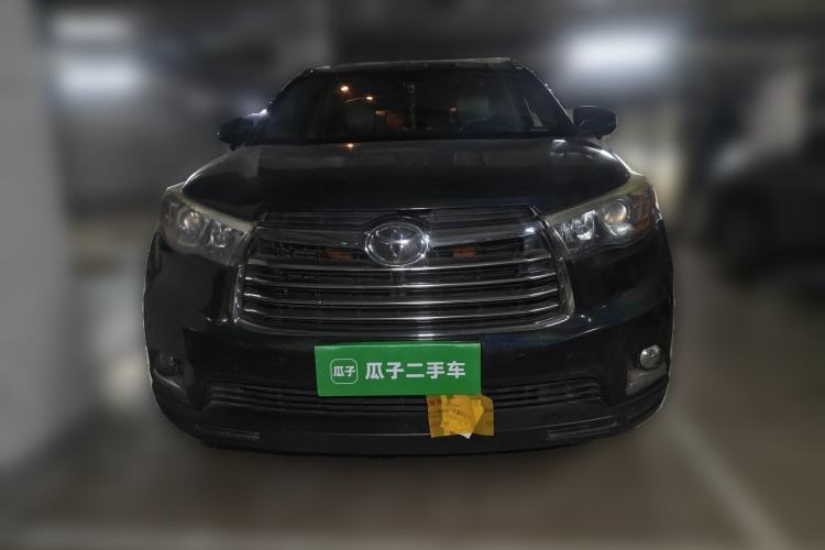 Used Toyota Highlander 2015 2.0T Four-Wheel Drive Luxury Edition 7-Seater Front