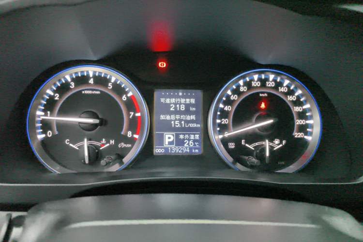 Used Toyota Highlander 2015 2.0T Four-Wheel Drive Luxury Edition 7-Seater Instrument Cluster