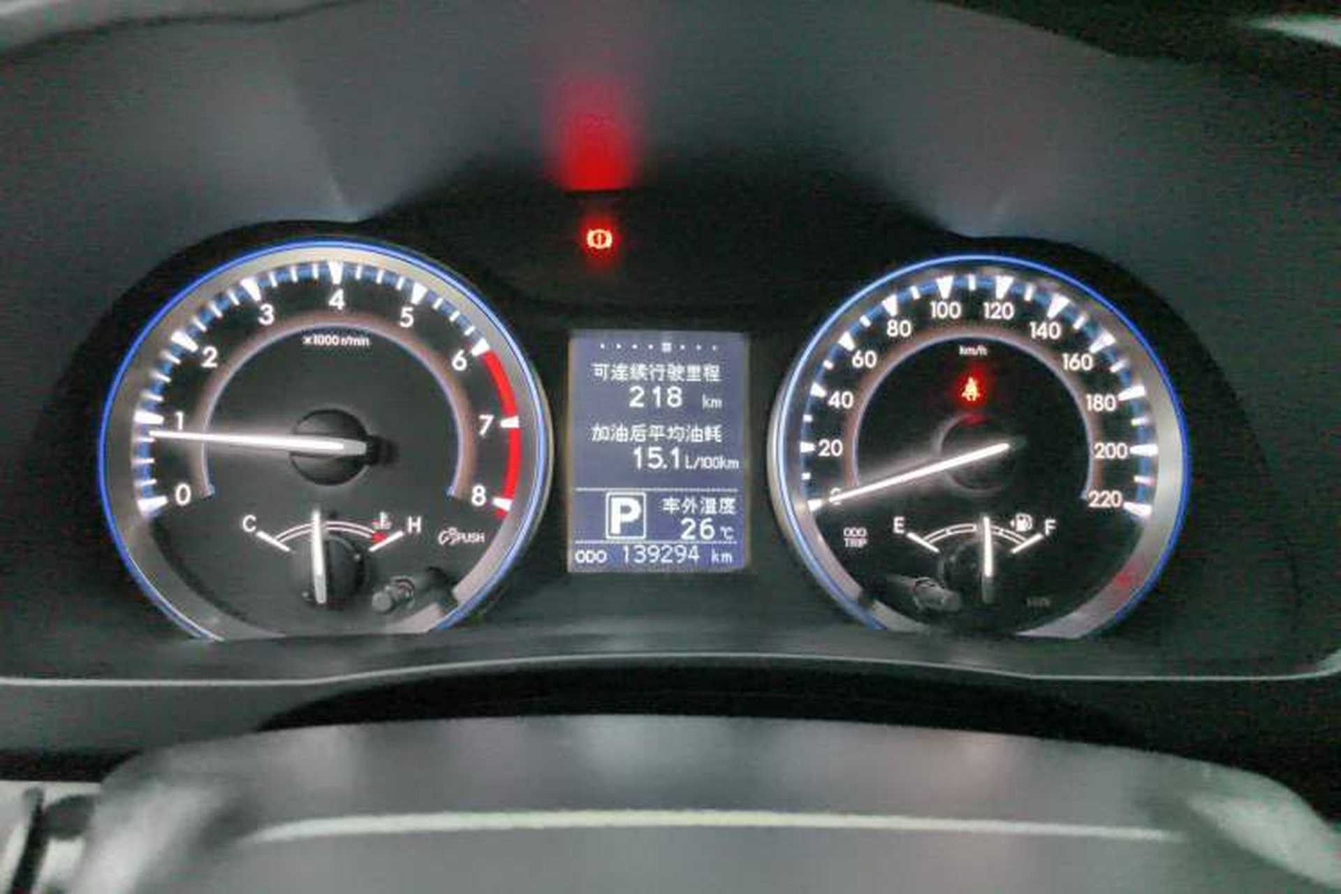 Used Toyota Highlander 2015 2.0T Four-Wheel Drive Luxury Edition 7-Seater Instrument Cluster
