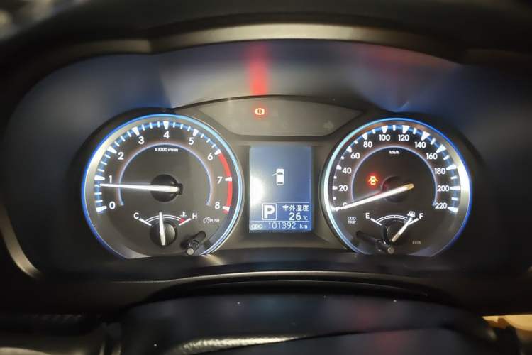 Used Toyota Highlander 2015 2.0T Four-Wheel Drive Luxury Edition 7-Seater Instrument Cluster