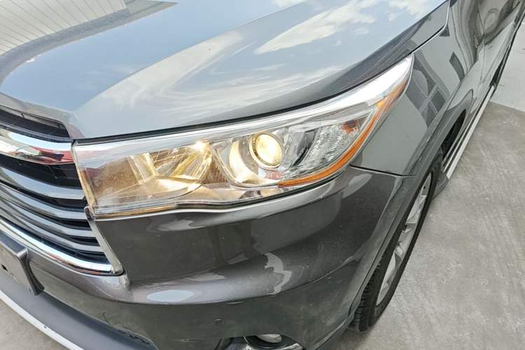 Used Toyota Highlander 2015 2.0T Four-Wheel Drive Luxury Edition 7-Seater Left Front Headlight