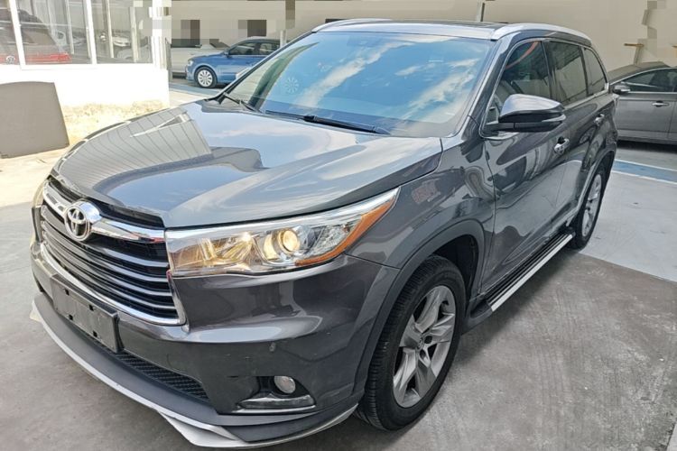Used Toyota Highlander 2015 2.0T Four-Wheel Drive Luxury Edition 7-Seater Guazi used car, China used car export, Used car for sale, Used cars, Cheapest cars for sale