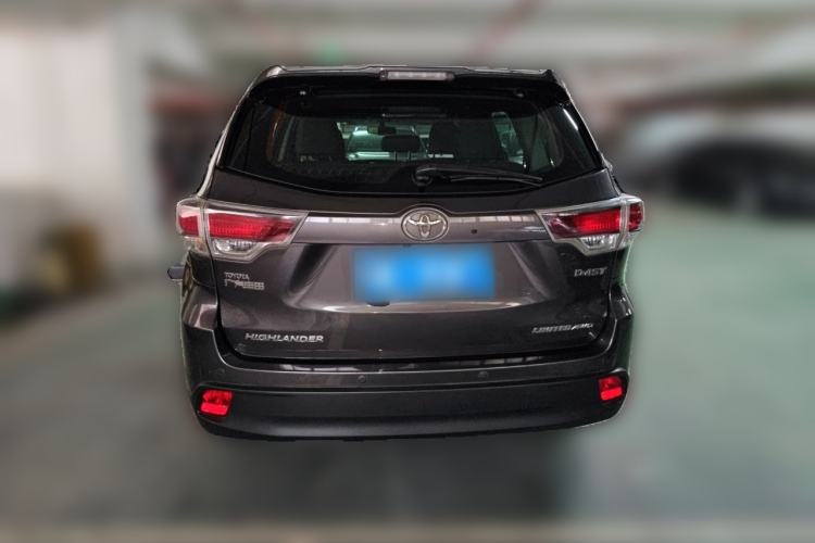 Used Toyota Highlander 2015 2.0T Four-Wheel Drive Ultimate Edition 7-Seater Rear