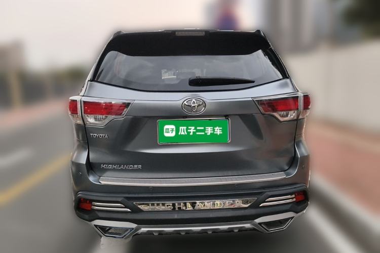 Used Toyota Highlander 2015 2.0T Four-Wheel Drive Luxury Edition 7-Seater Rear