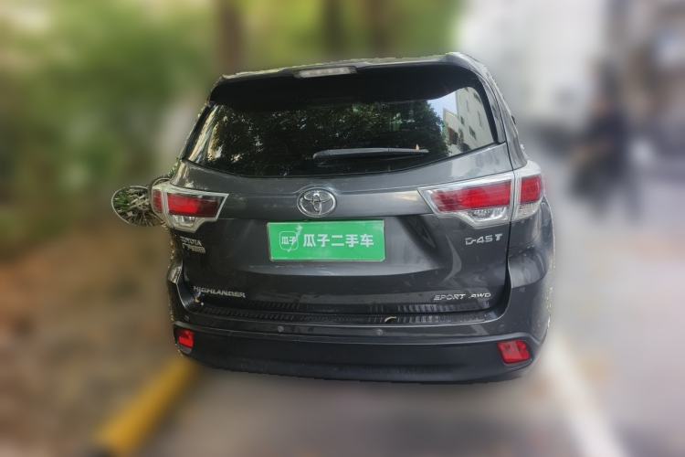 Used Toyota Highlander 2015 2.0T Four-Wheel Drive Luxury Edition 7-Seater Rear