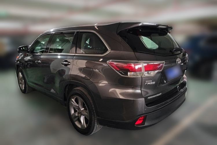 Used Toyota Highlander 2015 2.0T Four-Wheel Drive Ultimate Edition 7-Seater Rear Left 45 Deg
