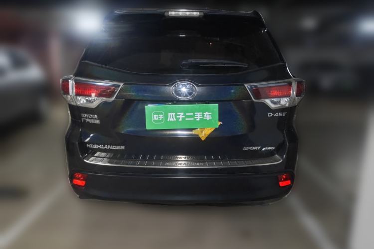 Used Toyota Highlander 2015 2.0T Four-Wheel Drive Luxury Edition 7-Seater Rear