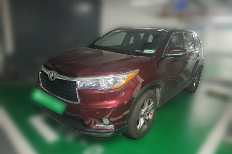 Ojetý Toyota Highlander 2015 2.0T Two-Wheel Drive Luxury Edition 7 Seats Guazi used car, China used car export, Used car for sale, Used cars, Cheapest cars for sale