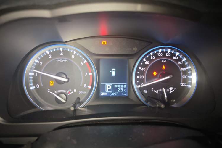 Used Toyota Highlander 2015 2.0T Two-Wheel Drive Luxury Edition 7 Seats Instrument Cluster