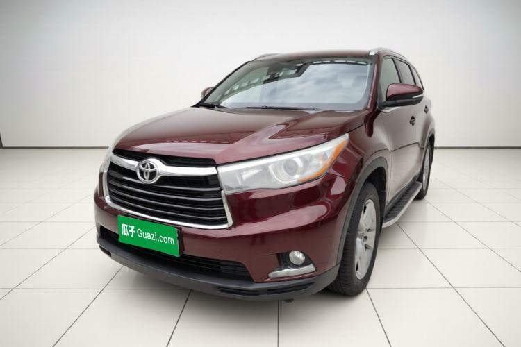 Ojetý Toyota Highlander 2015 2.0T Two-Wheel Drive Luxury Edition 7 Seats Guazi used car, China used car export, Used car for sale, Used cars, Cheapest cars for sale