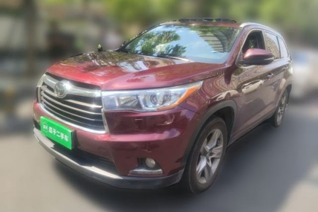 Used Toyota Highlander 2015 2.0T Four-Wheel Drive Ultimate Edition 7-Seater