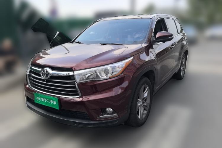 Used Toyota Highlander 2015 2.0T Four-Wheel Drive Luxury Edition 7-Seater Guazi used car, China used car export, Used car for sale, Used  cars, Cheapest cars for sale