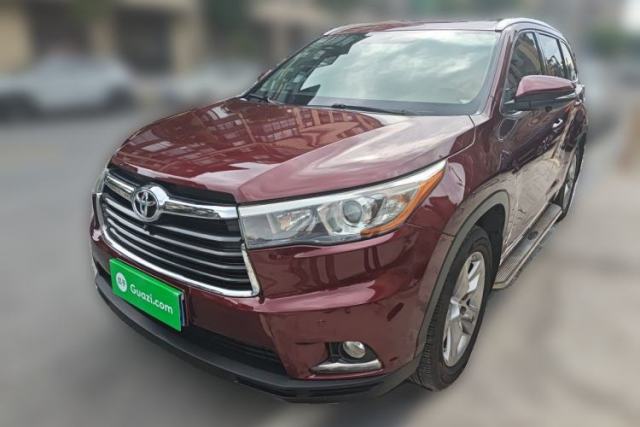 Used Toyota Highlander 2015 2.0T Two-Wheel Drive Luxury Navigation Version 7 Seats