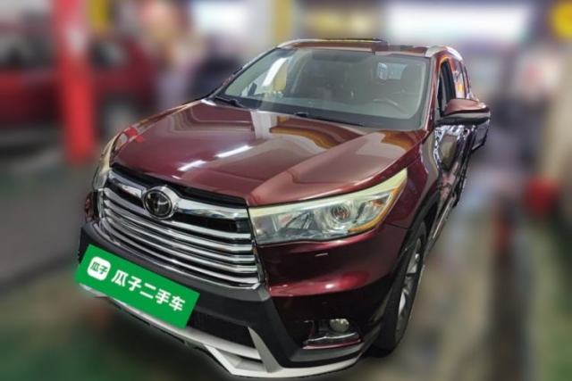 Used Toyota Highlander 2015 2.0T Four-Wheel Drive Ultimate Edition 7-Seater