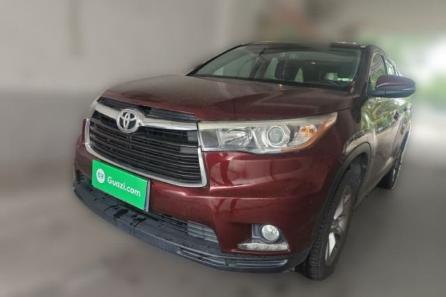 Used Toyota Highlander 2015 2.0T Four-Wheel Drive Luxury Navigation Version with 7 Seats
