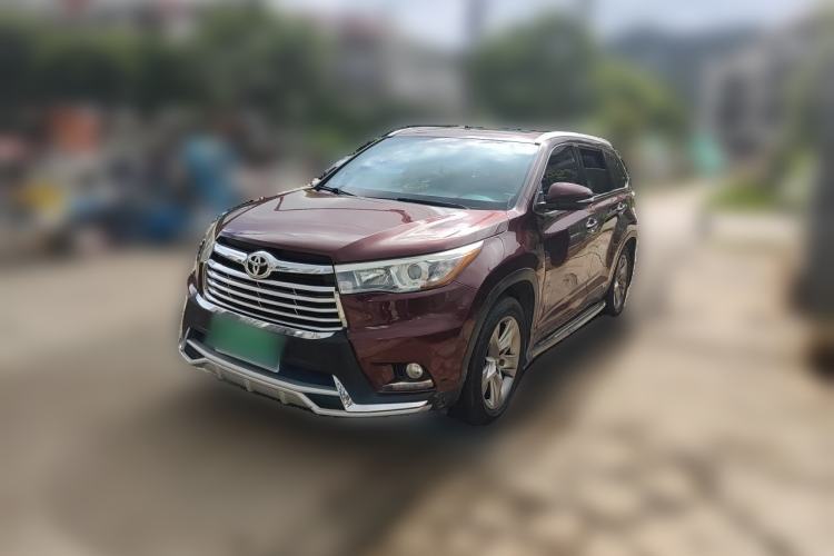 Used Toyota Highlander 2015 2.0T Four-Wheel Drive Luxury Edition 7-Seater Guazi used car, China used car export, Used car for sale, Used  cars, Cheapest cars for sale