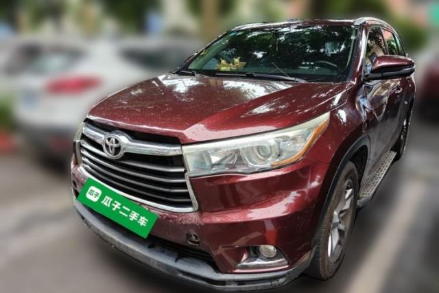 Used Toyota Highlander 2015 2.0T Two-Wheel Drive Luxury Edition 7 Seats