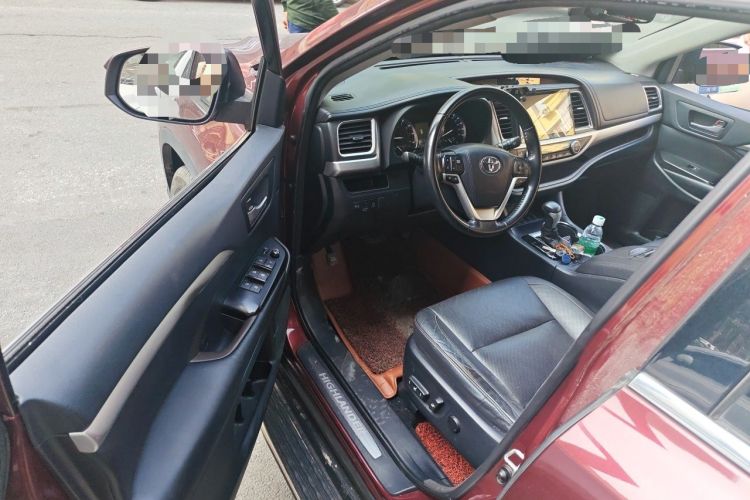 Used Toyota Highlander 2015 2.0T Four-Wheel Drive Luxury Edition 7-Seater Driver Seat