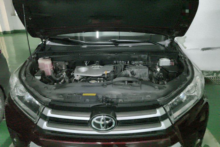 Used Toyota Highlander 2015 2.0T Four-Wheel Drive Luxury Edition 7-Seater Engine Bay