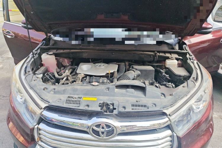 Used Toyota Highlander 2015 2.0T Four-Wheel Drive Luxury Edition 7-Seater Engine Bay